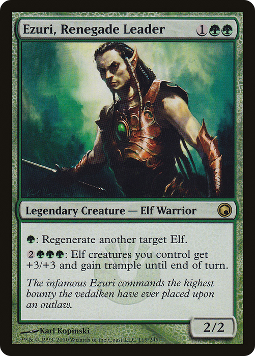 Ezuri, Renegade Leader (SOM-119) - rare