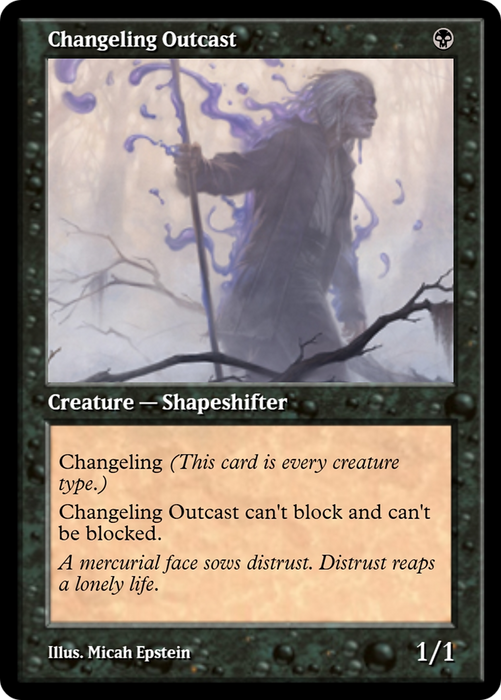 Changeling Outcast (PRM-91267) - rare