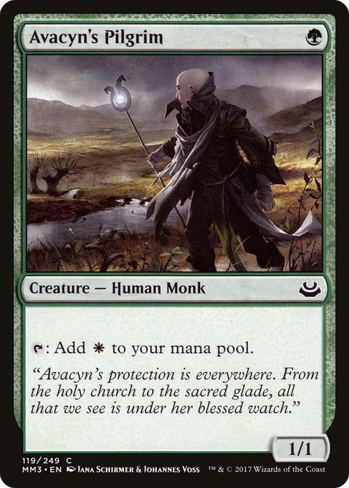 Avacyn's Pilgrim (MM3-119) - common - Foil