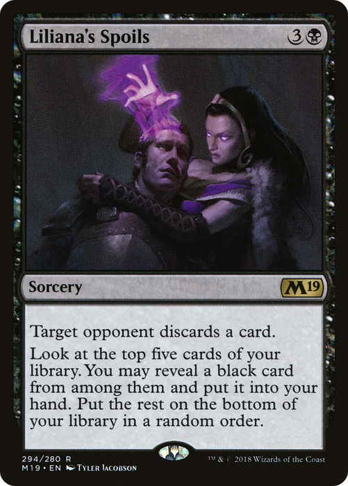 Liliana's Spoils (M19-294) - rare