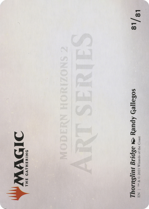 Thornglint Bridge // Thornglint Bridge (AMH2-081) - common (Borderless) - Foil