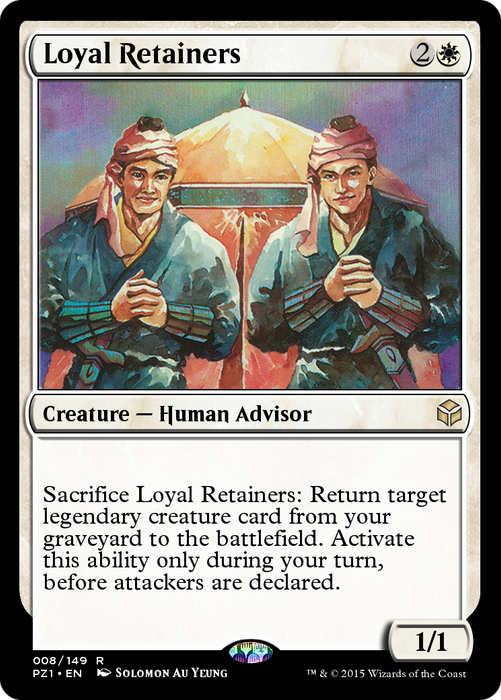 Loyal Retainers (PZ1-008) - rare