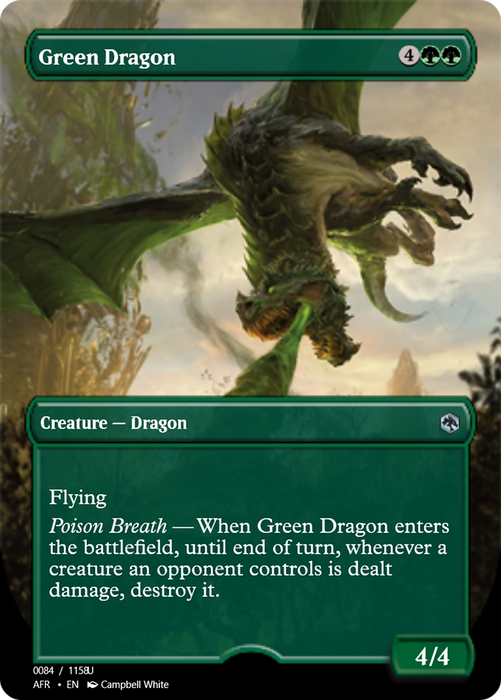 Green Dragon (PRM-92784) - uncommon - Foil