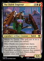 The Dalek Emperor (WHO-120) - rare - Foil