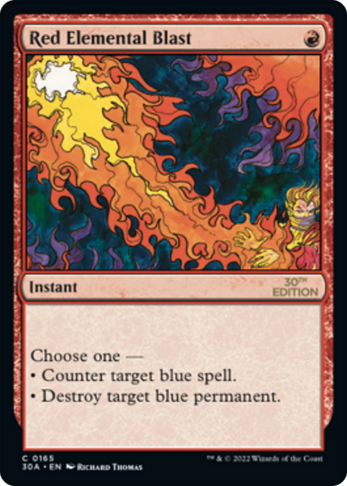 Red Elemental Blast (30A-165) - common