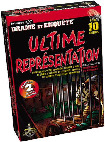 Ultime Représentation: Drame & Enquête (français)
