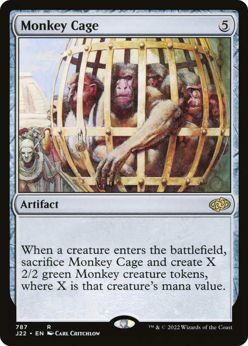Monkey Cage (J22-787) - rare