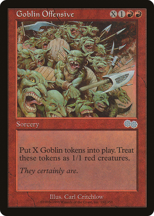 Goblin Offensive (USG-192) - uncommon