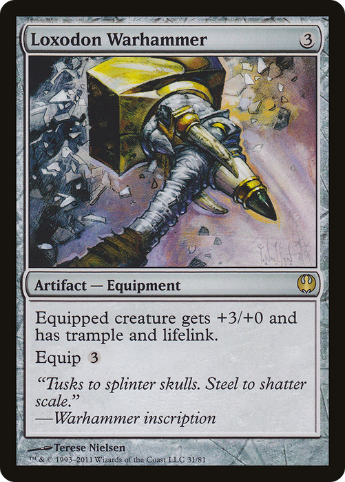 Loxodon Warhammer (DDG-031) - rare