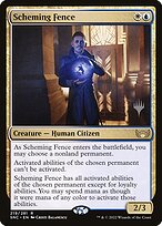 Scheming Fence (PPSNC-219P) - rare