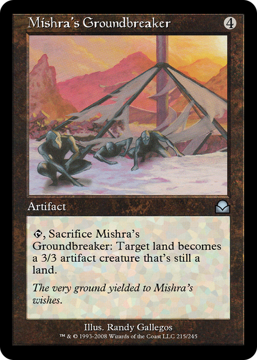 Mishra's Groundbreaker (ME2-215) - uncommon - Foil