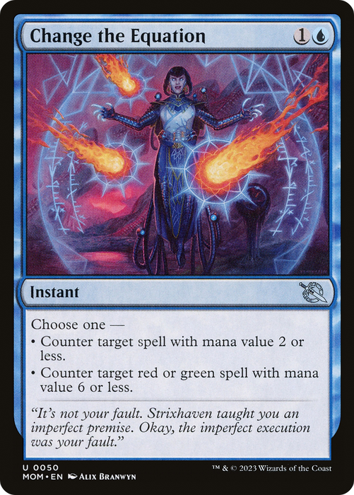 Change the Equation (MOM-050) - uncommon - Foil