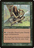 Druid Lyrist (ODY-238) - common - Foil