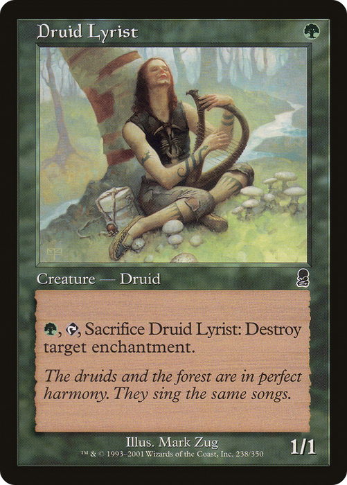 Druid Lyrist (ODY-238) - common