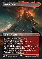 Mount Doom (LTR-343) - mythic (Borderless) - Foil