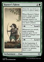 Hunter's Talent (BLB-179) - uncommon - Foil