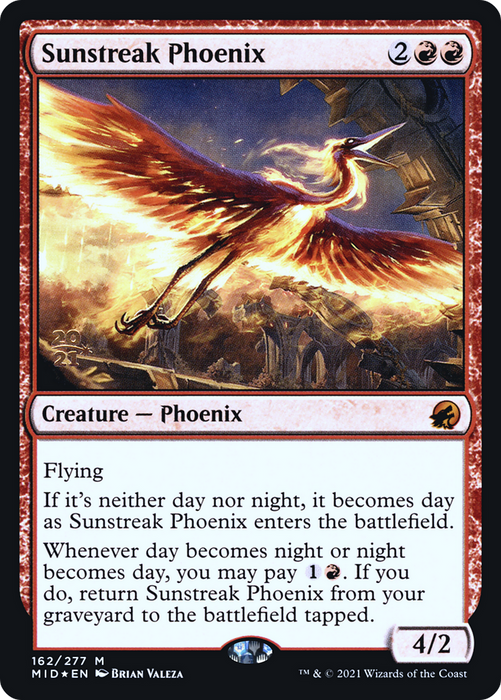 Sunstreak Phoenix (PRE-162S) - mythic - Foil