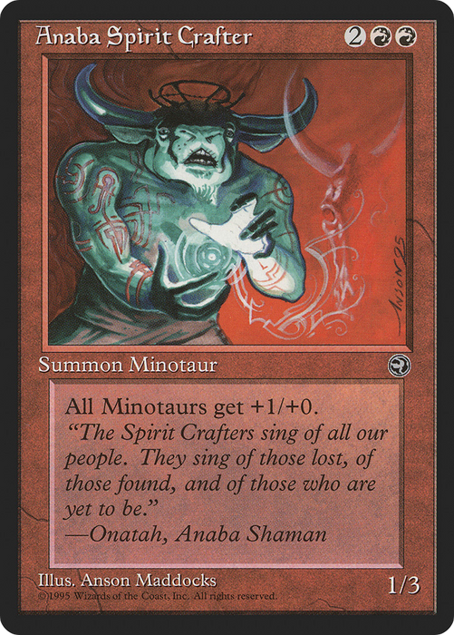 Anaba Spirit Crafter (HML-068) - rare