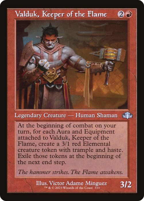 Valduk, Keeper of the Flame (DMR-333) - uncommon