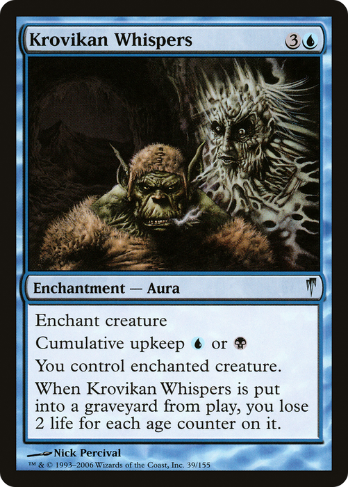 Krovikan Whispers (CSP-039) - uncommon - Foil