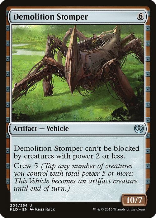 Demolition Stomper (KLD-206) - uncommon - Foil