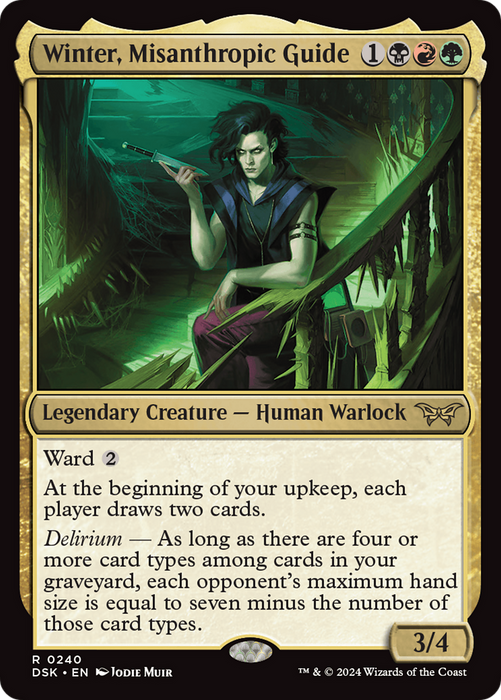 Winter, Misanthropic Guide (DSK-240) - rare - Foil