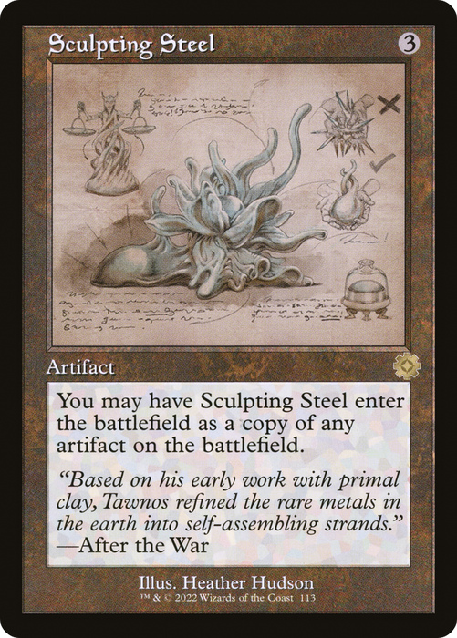 Sculpting Steel (BRR-113) - rare - Foil