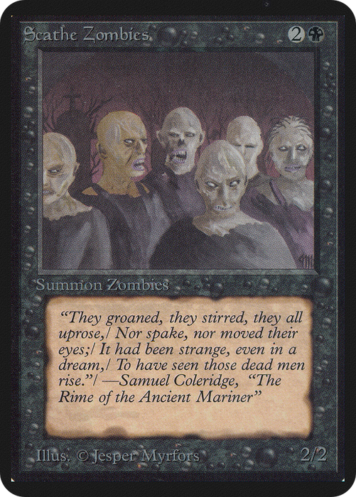 Scathe Zombies (LEA-125) - common