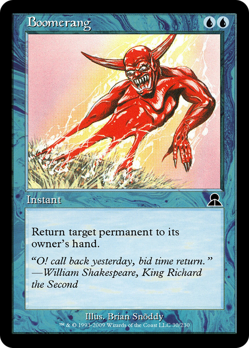 Boomerang (ME3-030) - common - Foil