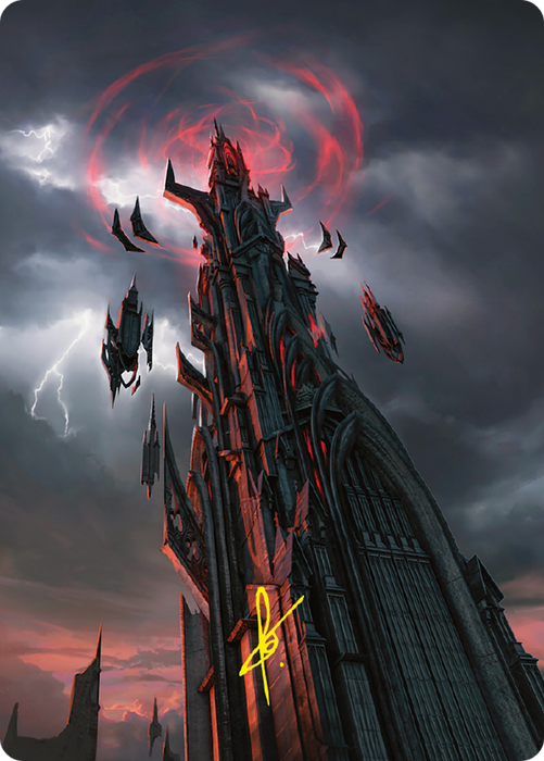 Barad-dûr // Barad-dûr (ALTR-054) - common (Borderless) - Foil