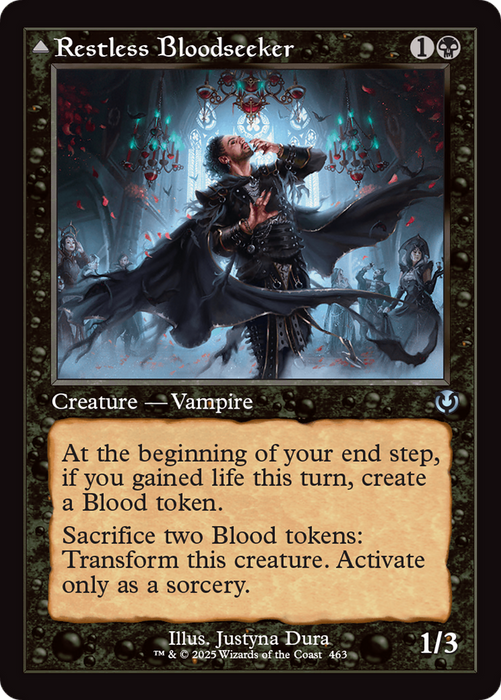 Restless Bloodseeker // Bloodsoaked Reveler (INR-463) - uncommon