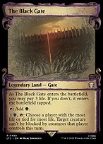 The Black Gate (LTC-490) - rare: (Showcase)