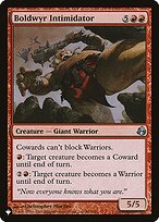 Boldwyr Intimidator (LIST-MOR-86) - uncommon