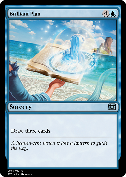 Brilliant Plan (PZ2-70833) - uncommon - Foil