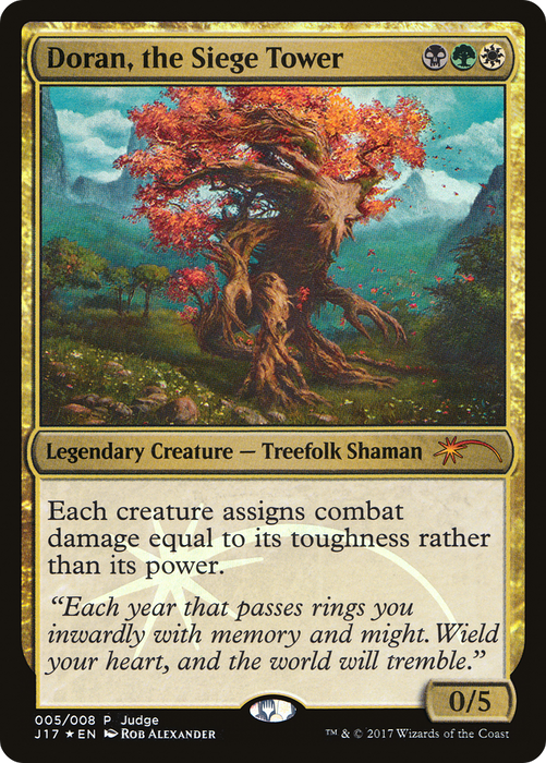 Doran, the Siege Tower (JDG-005) - mythic - Foil