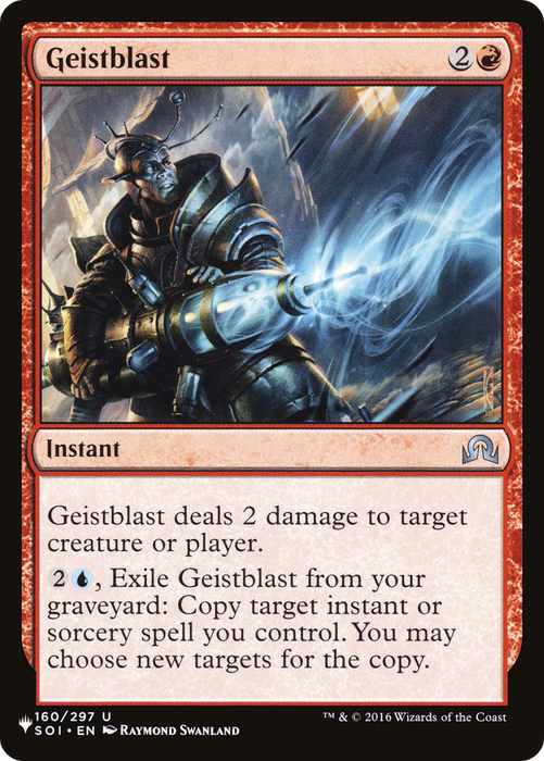 Geistblast (LIST-SOI-160) - uncommon