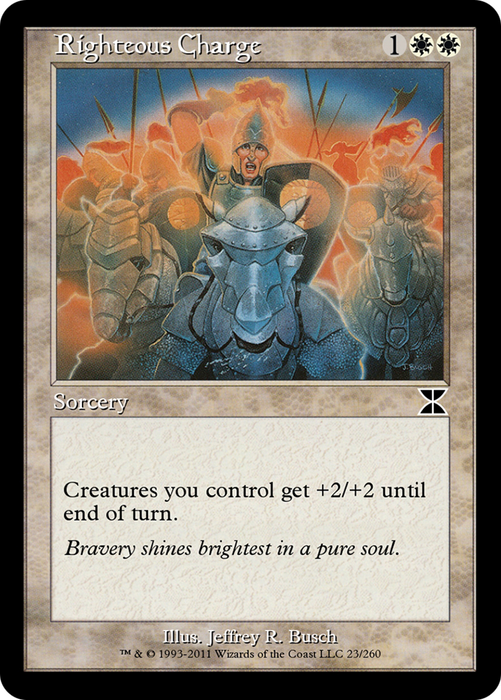 Righteous Charge (ME4-023) - common - Foil