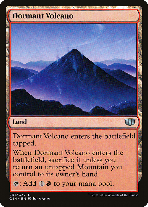 Dormant Volcano (C14-291) - uncommon