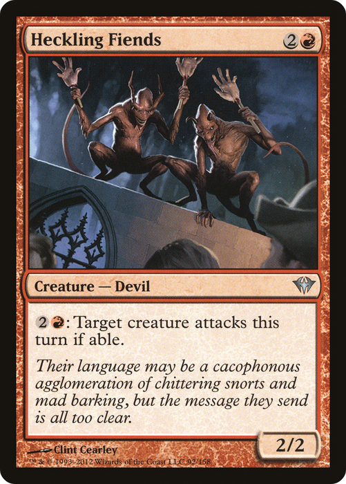 Heckling Fiends (DKA-092) - uncommon - Foil