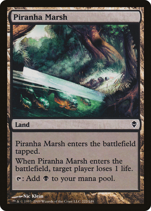 Piranha Marsh (ZEN-222) - common - Foil