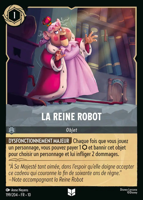 La reine robot (199/204) - LDLP - Inhabituelle - Cold Foil