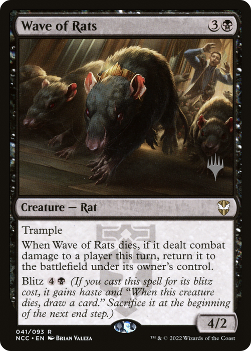 Wave of Rats (PPSNC-41P) - rare - Foil