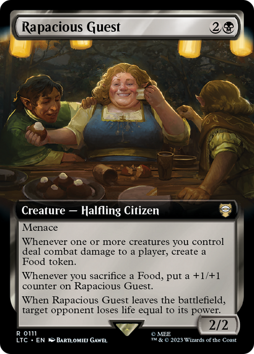 Rapacious Guest (LTC-111) - rare: (Extended Art)