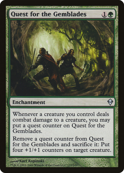 Quest for the Gemblades (ZEN-177) - uncommon - Foil