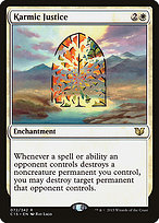 Karmic Justice (C15-072) - rare