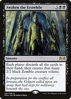 Awaken the Erstwhile (RNA-061) - rare - Foil