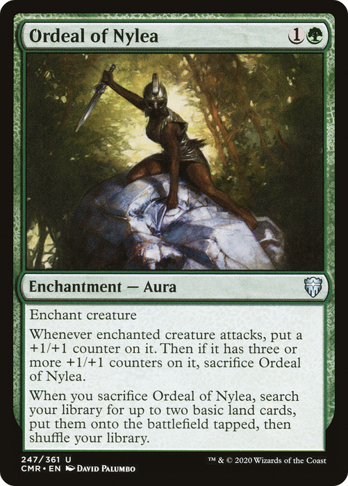 Ordeal of Nylea (CMR-247) - uncommon - Foil