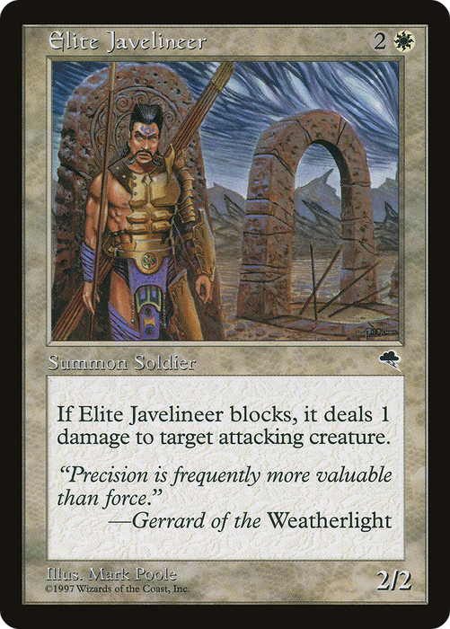 Elite Javelineer (TMP-017) - common