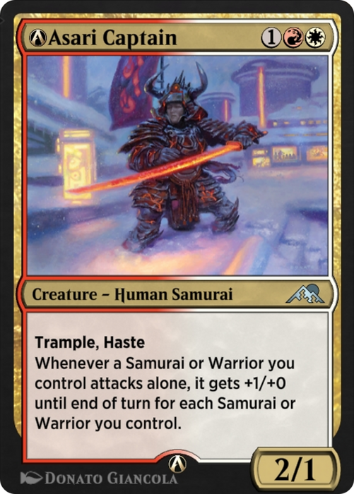 A-Asari Captain (NEO-A-215) - uncommon