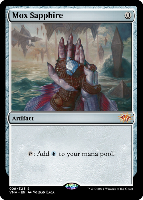 Mox Sapphire (VMA-009) - bonus